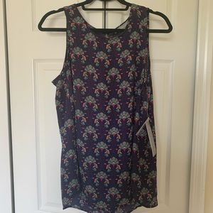 Daniel Rainn Albado Crew Neck Blouse - Indigo